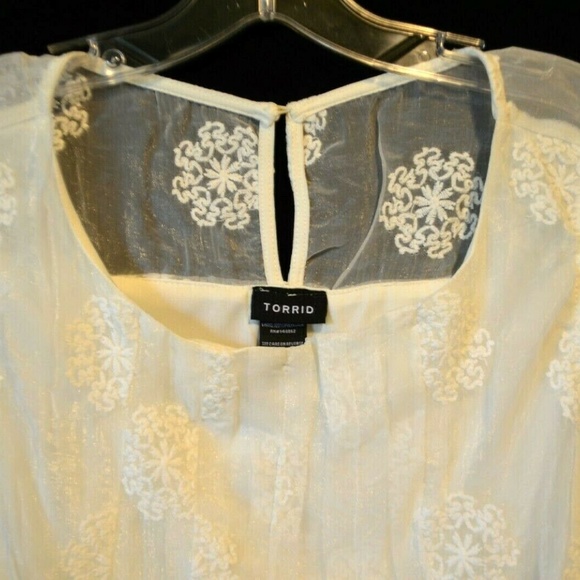 #33❤️ 34❤️ BRAND NEW TORRID LACE TOP/TANK SIZE 2X - Picture 3 of 5